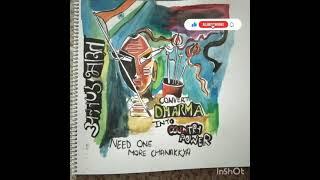 Independence day drawing Akhand bharat