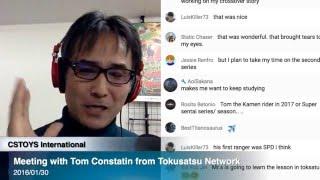 Meeting with Tom Constantin from Tokusatsu Network