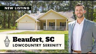 GORGEOUS LOT! Over 1 acre on Lady's Island in South Carolina with tons of privacy.