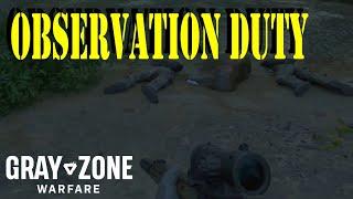 Observation Duty Quest Guide | Gray Zone Warfare
