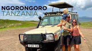 NGORONGORO, #1 Safari Tanzania!? TRAVEL GUIDE to the CRATER and Great Migration