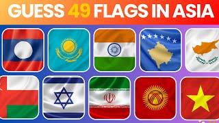 Guess All the 49 Flags in Asia Guess the Flag  2024  GemsQuiz