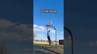 Which basketball hoop is WORSE? #shorts