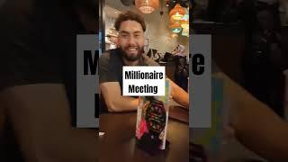 millionaire meeting #shorts