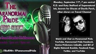 KD & Katy Stafford live on the Paranormal Pride