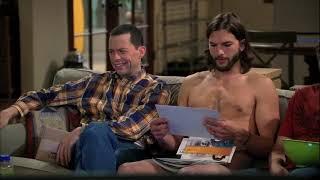 "Walden Schmidt is gay" Two And a Half Men