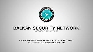 Balkan Security Network Emisija "Biznis u Žiži" Part II