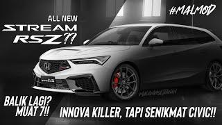 HONDA STREAM 2023 SEHARGA INNOVA ZENIX?! | SEENAK CIVIC LOH! |Virtual Modification #Mobilio #Stream