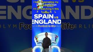 England vs Spain Euro  24 cup final | #englandvsspain #footballislife