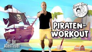 PIRATEN WORKOUT - Fitness  für Kinder (ohne Equipment) -  Fit für Abenteuer!
