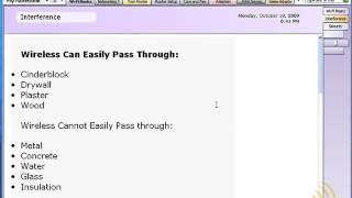 Wireless Networking - Causes Of Wireless Interference - Part 1