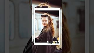 She looks stunning! #candidphoto #wholesome #subwayart #happiness #happy2find