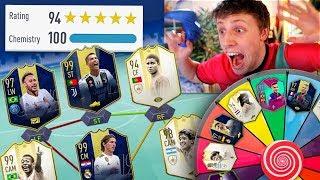 194 FUT DRAFT MYSTERY WHEEL CHALLENGE - FIFA 19