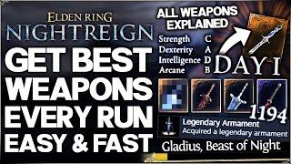 Elden Ring Nightreign - Get the Best Most OP Weapons EVERY Run - ALL Nightfarer Class Weapon Guide!