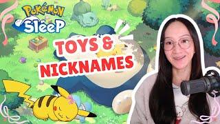 Pokémon Sleep: Childhood Toys and Nickname, & Chocolates from London 