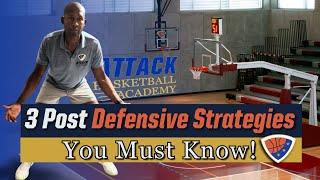 How To Play Basketball Defense In The Post