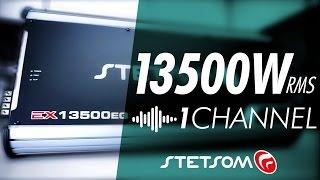 Stetsom Export Line EX 13500 EQ - Car Audio Amplifier with Equalizer for Competition