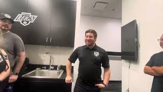 Ontario Reign locker room tour