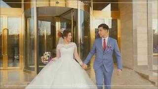 КРАСИВАЯ ПАРА   Wedding in Kazahistan Kyzilorda / БАЙКАДАМ и АРАЙЛЫМ / Свадьба 2017 Кызылорда