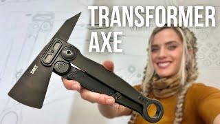 A Transformer Tomahawk + New CRKT Knives at SHOT Show