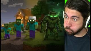 Minecraft, But Zombies EVOLVE Every 5 Minutes