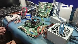 HOW TO REPAIRED ALL TYPE RAM NOT SUPORTED RAM BEEP CONTINUE, NO DISPLAY HP 285 G-1 AMD DESKTOP MBD