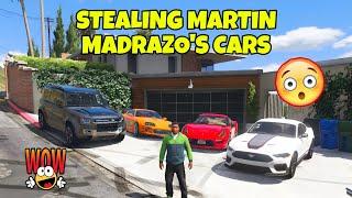 STEALING MARTIN MADRAZO'S CARS | GTA 5 MODS GAMEPLAY