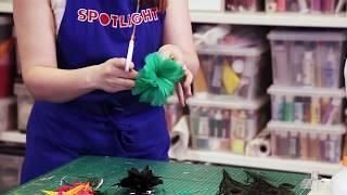 Millinery made easy cutting feathers