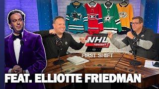 E.J. and Dan Rosen are joined by NHL Network insider Elliotte Friedman