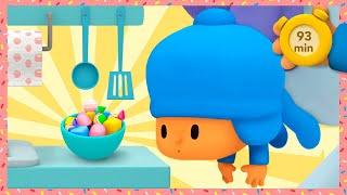  POCOYO AND NINA - Johny Johny Yes Papa Song [93 min] ANIMATED CARTOON for Children | FULL episodes