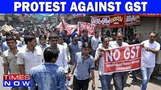 GST Protest Intensifies In Surat - Police Takes Action