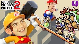 Bowser Family Reunion Mario Maker 2 on HobbyFamilyTV