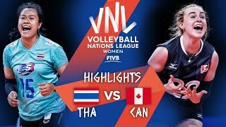 THA vs. CAN - Highlights Week 5 | Women's VNL 2021