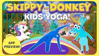 New! Skippy the Donkey | Yoga Adventure!