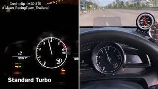 Mazda2 Diesel upgrade Turbo compare with Stock turbo