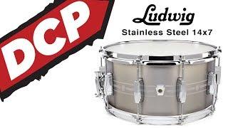 Ludwig Heirloom Stainless Steel Snare Drum 14x7 - Video Demo