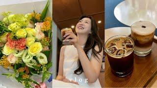 VLOG | 퇴근하고 서브웨이 먹고 보톡스 맞는 일상 | 주말 최애 카페 | 원할머니보쌈 JMT | 한놈만 패는 직장인의 점심 | 여름쇼핑 언박싱 | 사무실 간식 | LG스탠바이미