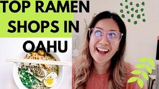 Top Ramen shops to try in Oahu