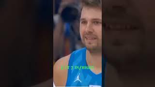 LUKA DONCIC,SLOVENIAN BASKETBALL PLAYER:;Hight 6 ft 7 inches..#shortvideo #2023