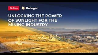 Rio Tinto selects Heliogen's breakthrough solar technology