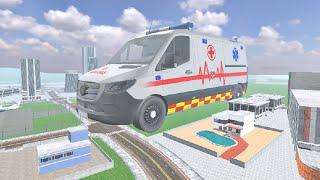 Franklin Found Giant Ambulance Car in Indian Bike Driving 3D