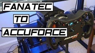 S.R.M. Fanatec To Accuforce Adapter Install & First Impressions