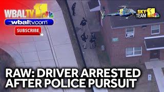 SkyTeam 11: Driver arrested after fleeing from police