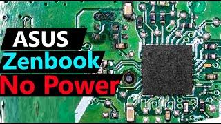 How to repair Asus zenbook Ux 430 power won't turm on || asus laptop not turning on