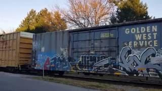 Norfolk Southern general freight Geneva, NY 11/18/16