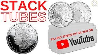 Stacking Tubes of Silver Coins & Rounds | Financial Preparation w/Florida Stacker