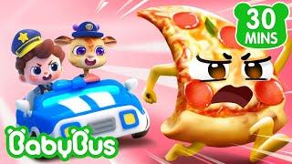 Vamos Perseguir a Pizza Fujona!  | Comida Deliciosa | Sim! Neo | BabyBus Português