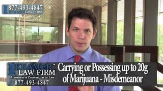 Orlando Criminal Defense Lawyer - Maximum Penalty for Possession of Marijuana