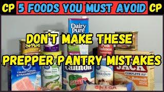 Avoid These 5 Foods For Long Term Storage: Prepper Pantry Mistakes