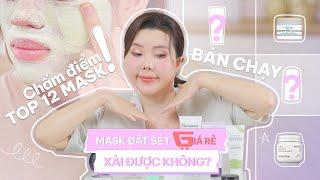 Review TOP 12 MẶT NẠ ĐẤT SÉT GIÁ RẺ - Mua lại  / Không mua lại 